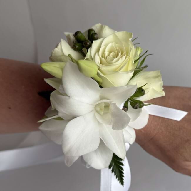 Displayed on wrist