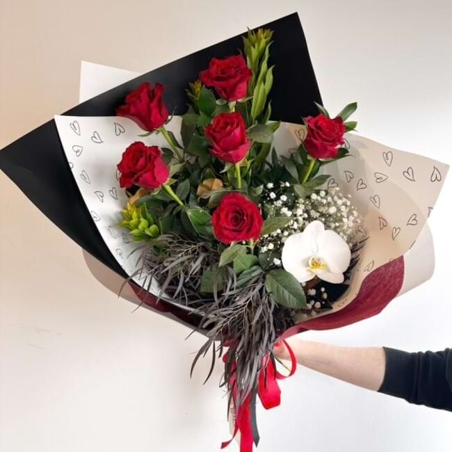 Half a Dozen Roses